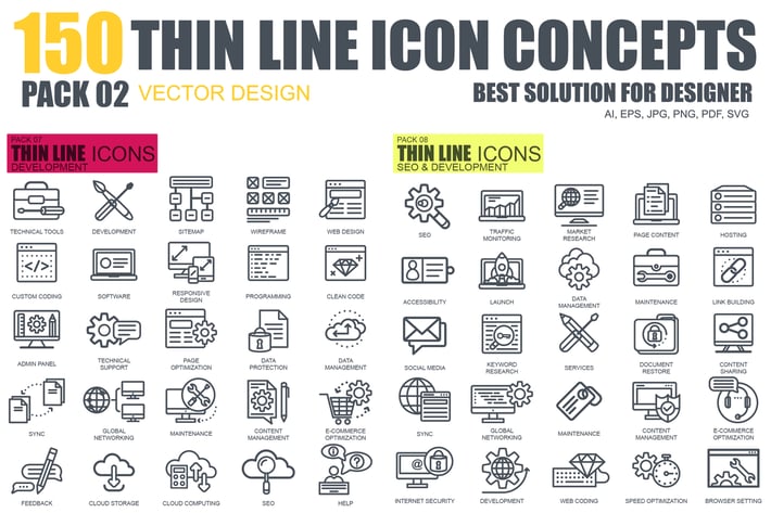 Line icons