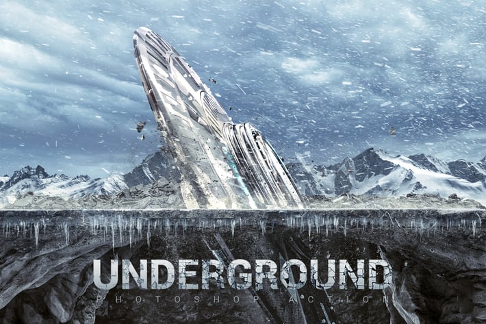 Underground Photoshop Action