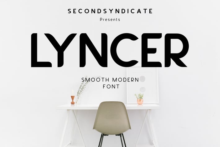 LYNCER - Modern and minimalis font