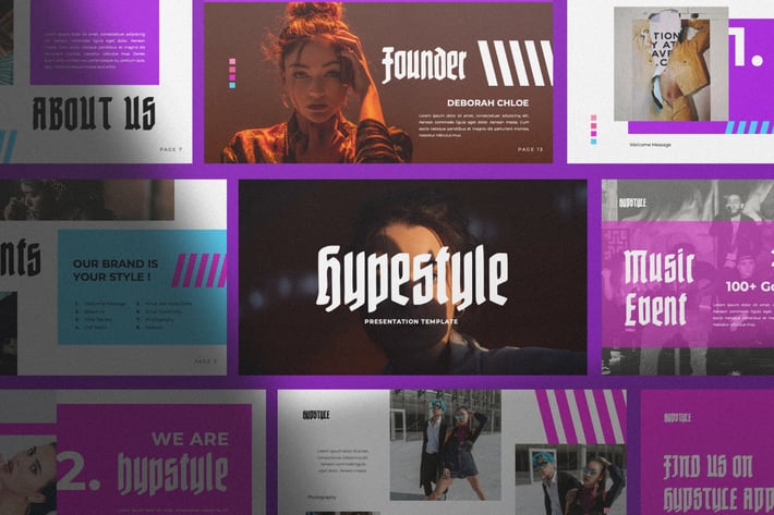 Hypstyle Urban Powerpoint