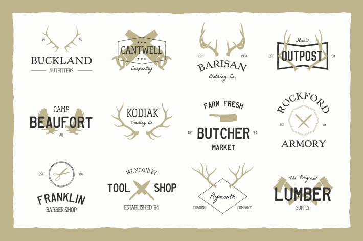 Vintage Logo Bundle