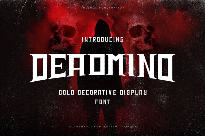 Deadmind - Bold Decorative Display Sans
