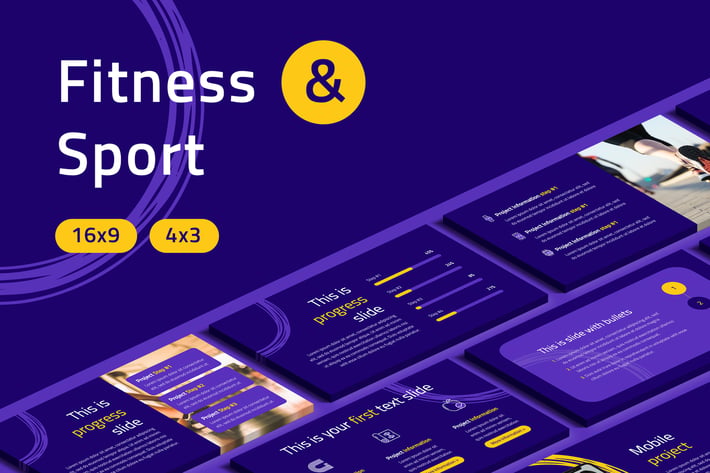 Fitness & Sport PowerPoint Template