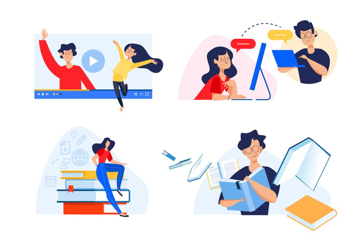 Set of education concepts