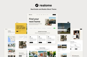 Realome - Real Estate and Realtor Block Theme