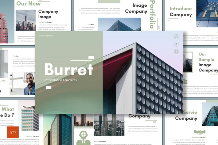 Burret - Business Powerpoint Template