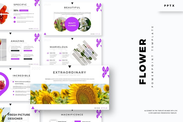 Flower - Powerpoint Template