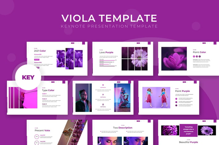 Viola - Keynote Template