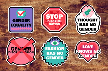 Gender Stickers Set