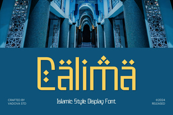 Calima Islamic Font