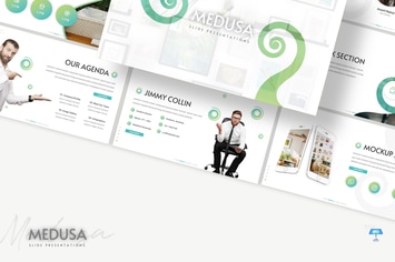 Medusa - Business Keynote Template