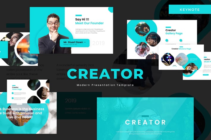 Creator - Keynote Template
