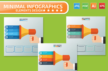 Megaphone Infographics