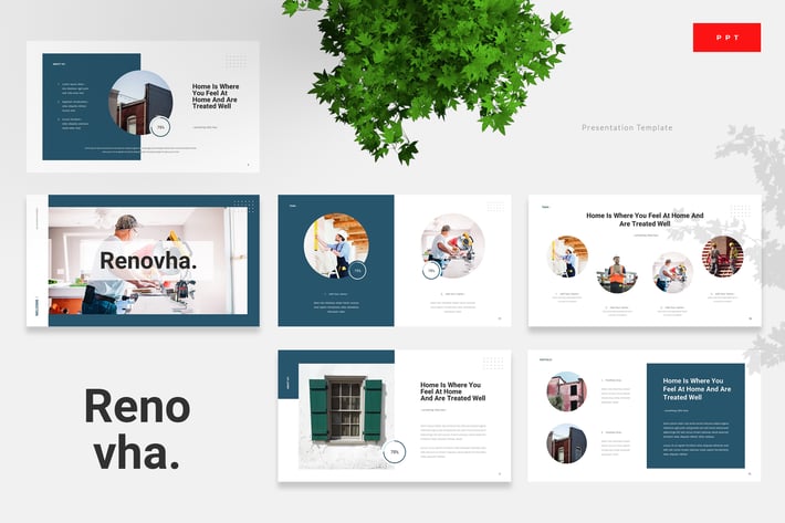 Renovha - Home Renovation Powerpoint Presentation