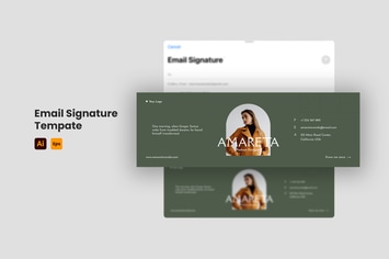 Email Signature Template V.23