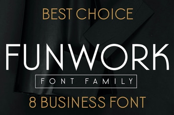 Funwork 8 Business Font
