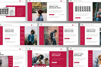  MIZANOE Powerpoint Template