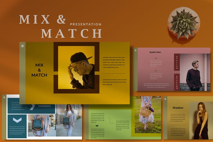 Mix & Match - Amazing Powerpoint Template