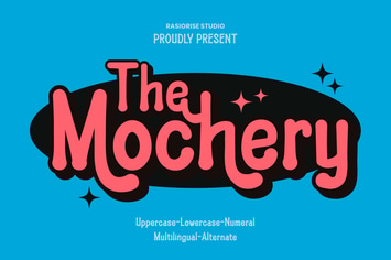 The Mochery - Retro Sans Serif Font