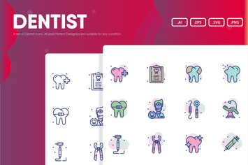 Dentist Icon Pack