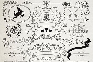 Separate Romantic Design Elements
