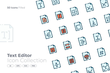 Text Editor Filled Icon
