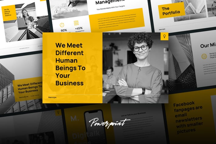 Manrope - Industrial Business Powerpoint Template