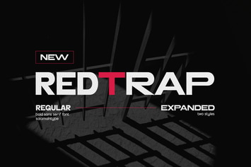 REDTRAP - Bold Expanded Sans
