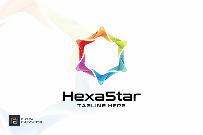 Hexa Star - Logo Template