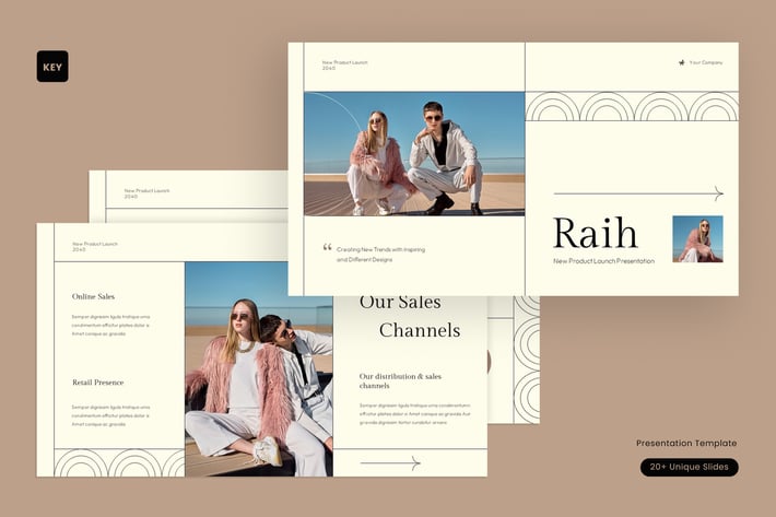 Cream Brown Minimalist Product Launch|001