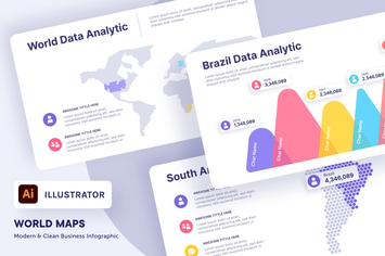 myAsset - World Map Infographic