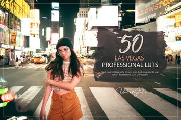 50 Las Vegas LUTs Pack