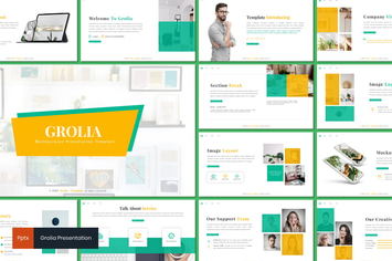 Grolia - Multipurpose Powerpoint Template