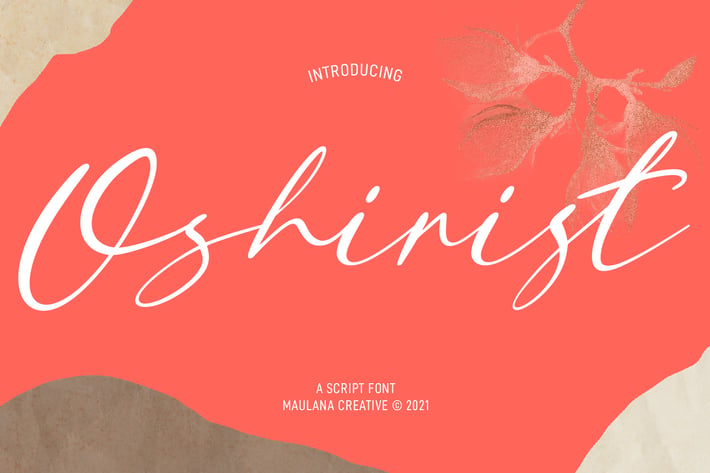 Oshirist Script Font
