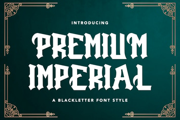 PremiumImperial - Blackletter Font