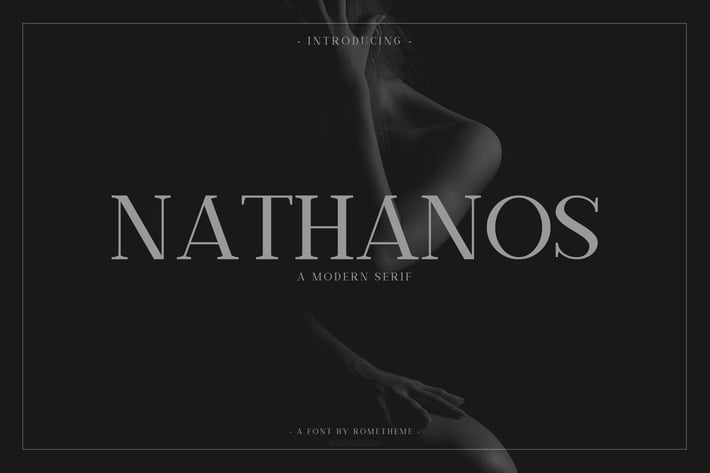Nathanos - Serif Font