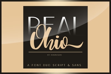 Real Ohio Font Duo