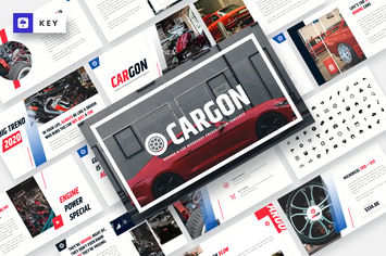CARGON - Garage & Car Workshop Keynote Template