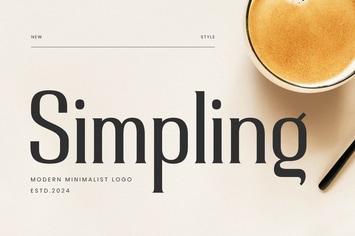 Simpling Minimalist Font