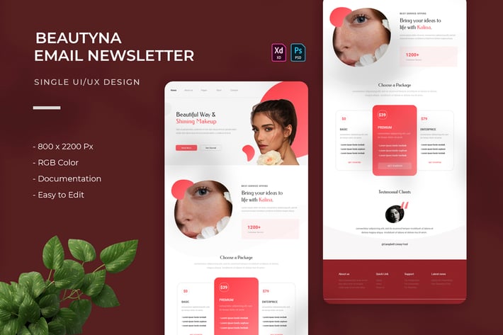 Beautyna | Email Newsletter