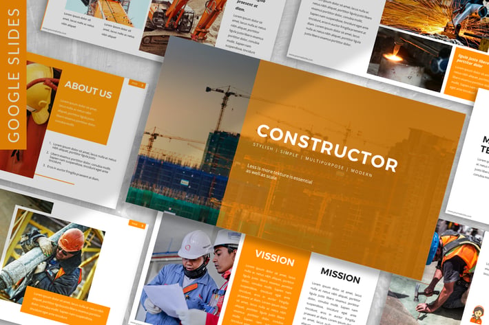 Constructor - Constructor Google Slide Template