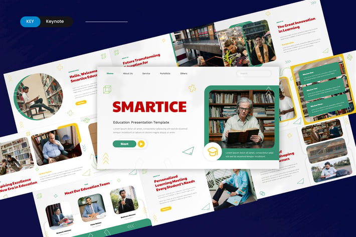 Smartice - Education Keynote Presentation Template