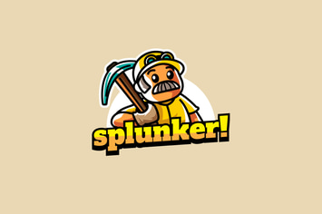 Spelunker - Mascot Logo