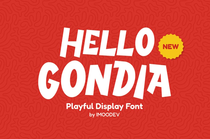 Hello Gondia - Playful Font