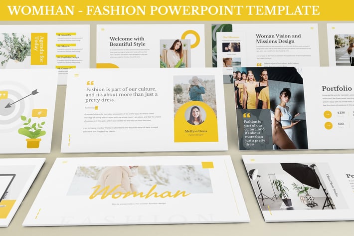 Womhan - Fashion Powerpoint Template