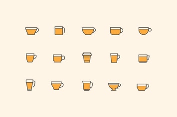 15 Cup and Mug Icons