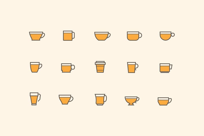 15 Cup and Mug Icons