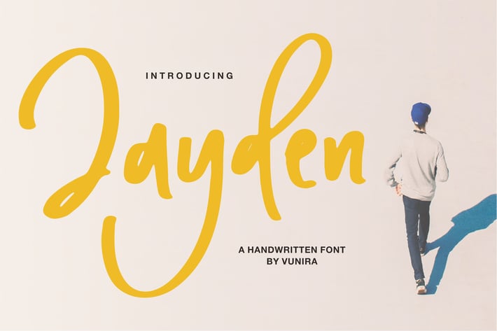 Jayden | A Handwritten Font
