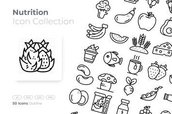 Nutrition Outline Icon