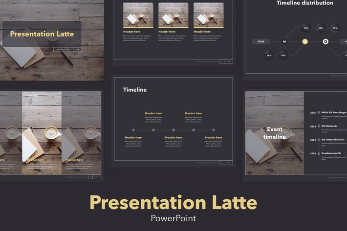Latte PowerPoint Template